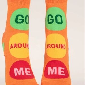 Blue Q Go Around Me W-Ankle Socks
